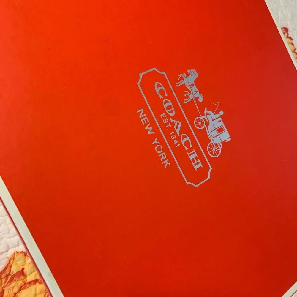 Coach Monogramed Leather Knee Boots - Picture 9 of 14